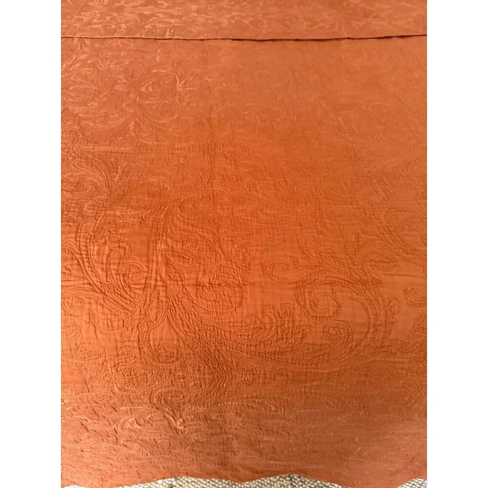 MSRP $1,800 Celso de Lemos BRAGA Egyptian Cotton Pillow and Bed Covers Caramel